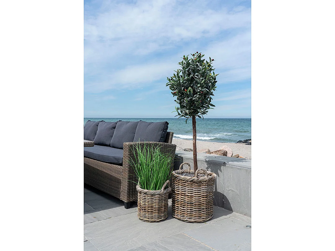 Oliventræ plante artificielle H150 cm verte.