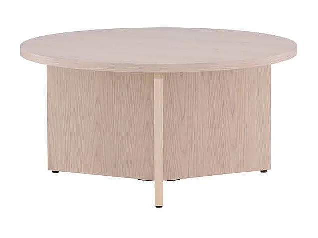 Table Basse Ronde "Salto" 65cm Naturel