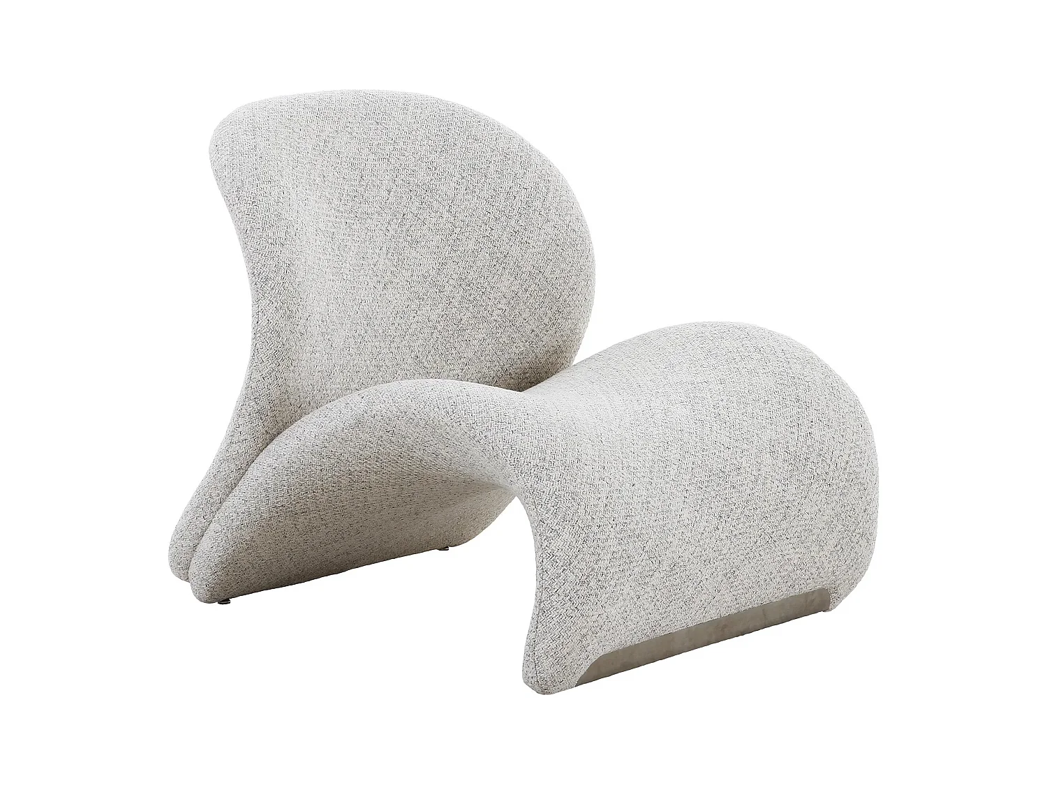 Sillón de diseño SOFIA – Elegancia atemporal-Kleur Licht beige