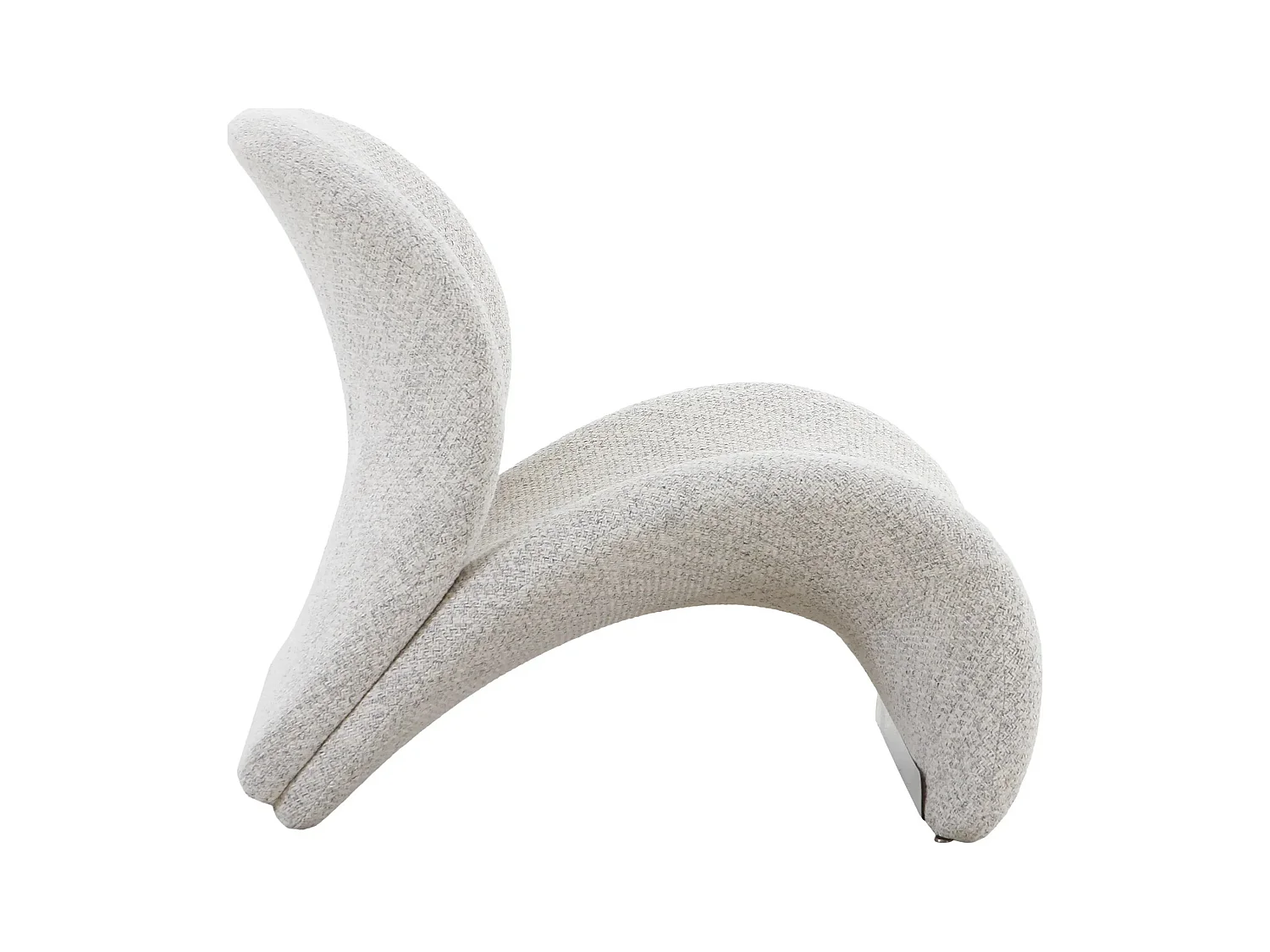 Sillón de diseño SOFIA – Elegancia atemporal-Kleur Licht beige