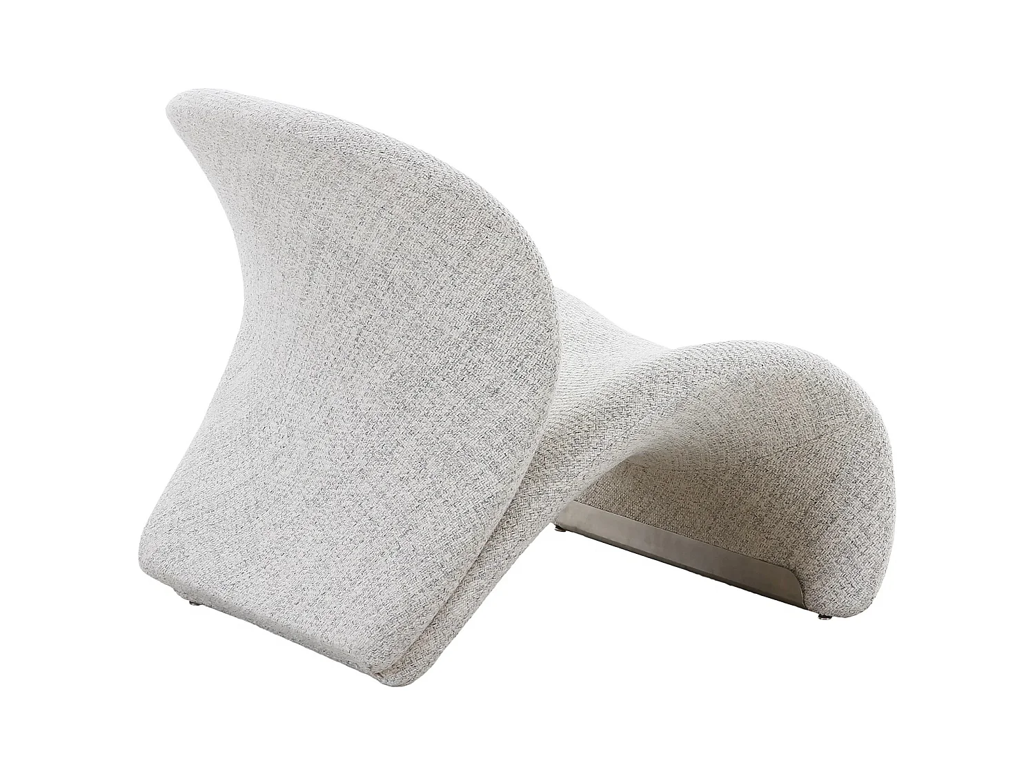 Sillón de diseño SOFIA – Elegancia atemporal-Kleur Licht beige