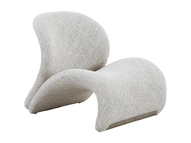 Fauteuil design SOFIA – Élégance intemporelle-Beige clair