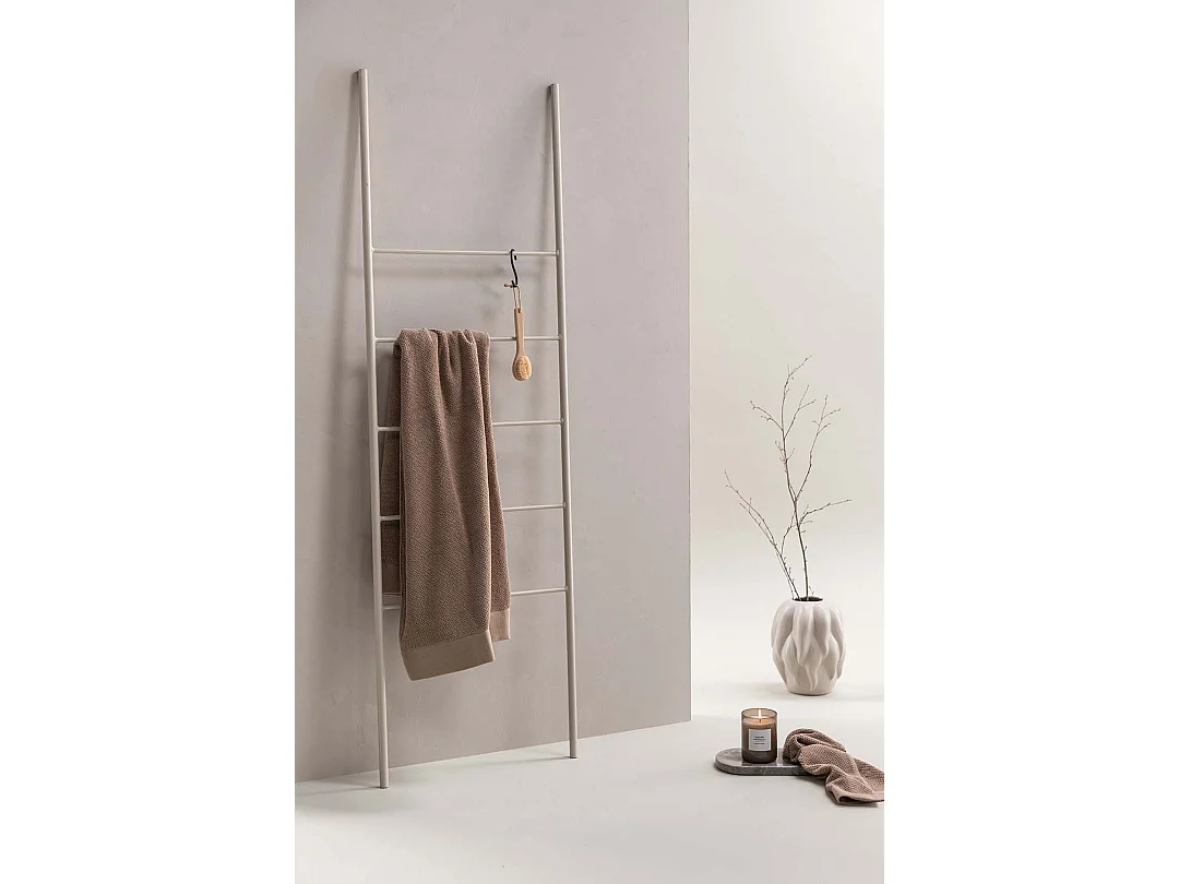 Drammen kapstok stalen ladderhanddoekhouder naturel.