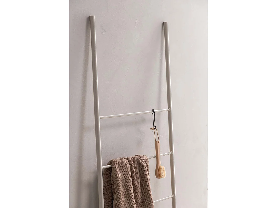 Drammen kapstok stalen ladderhanddoekhouder naturel.