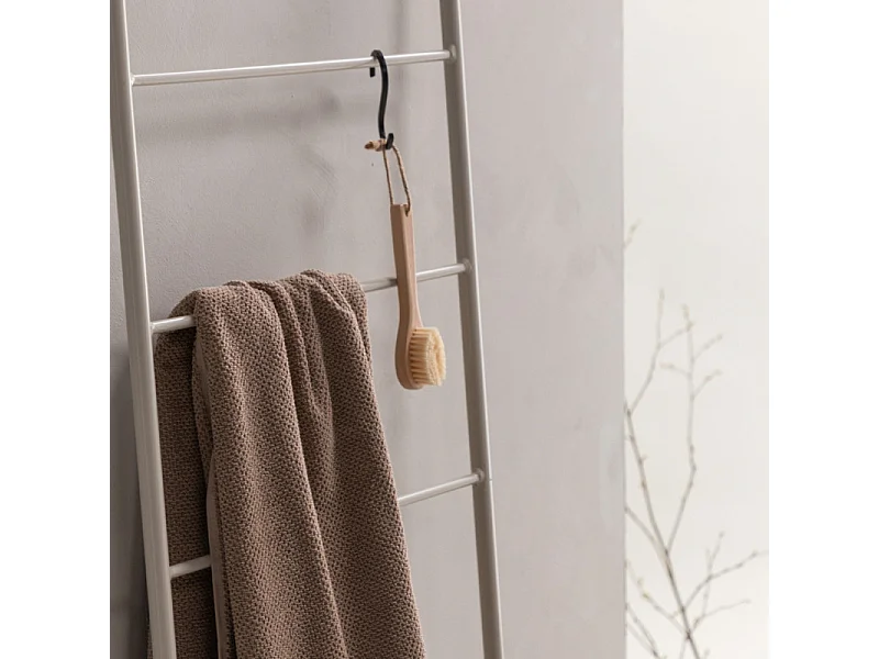 Drammen kapstok stalen ladderhanddoekhouder naturel.