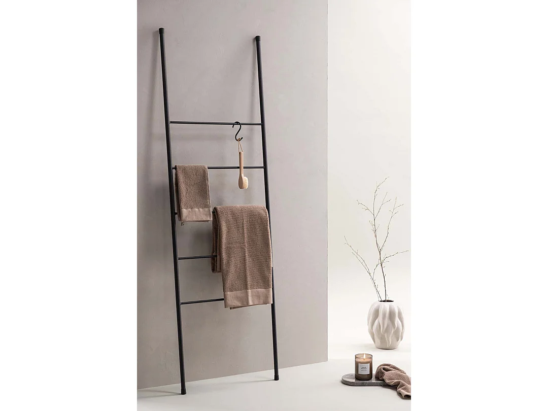 Porte-Serviettes Échelle "Drammen" 160cm Noir