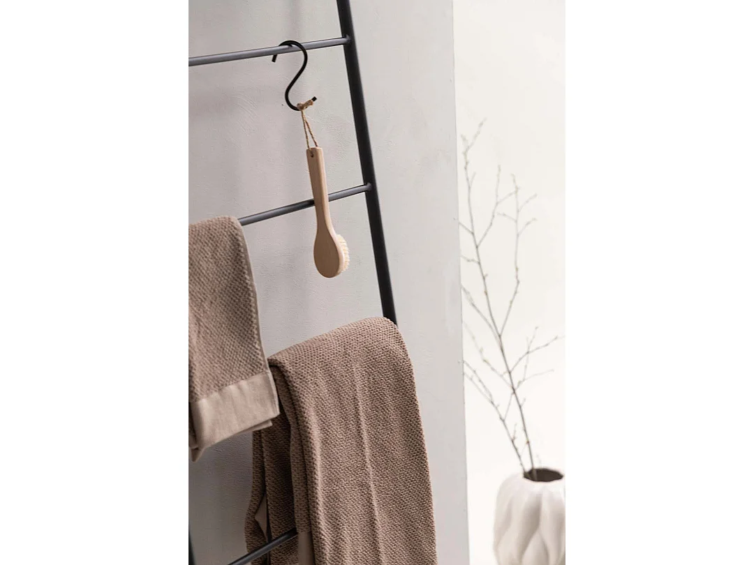 Porte-Serviettes Échelle "Drammen" 160cm Noir