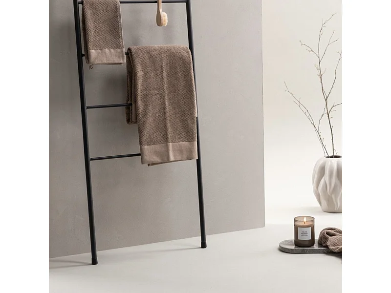 Porte-Serviettes Échelle "Drammen" 160cm Noir