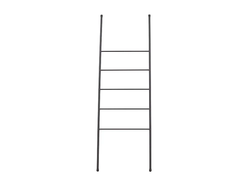 Drammen Wandgarderobe Handtuchhalter Stahlleiter schwarz.