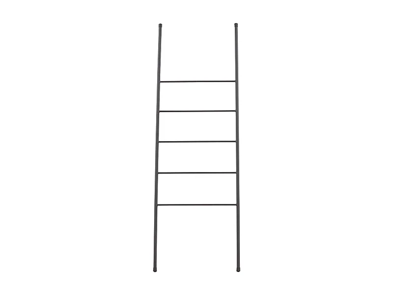 Drammen Wandgarderobe Handtuchhalter Stahlleiter schwarz.