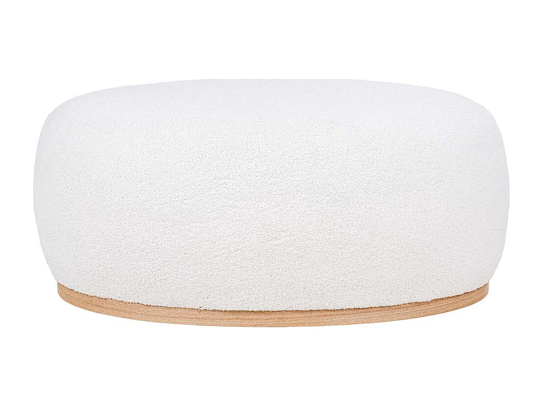 Manhattan Pouf grau.