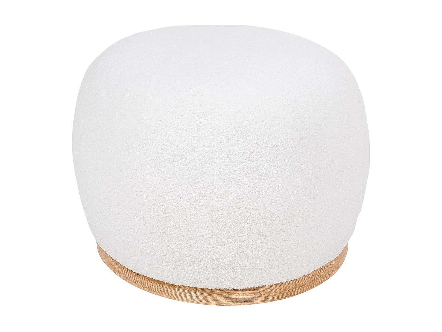 Manhattan pouf gris.