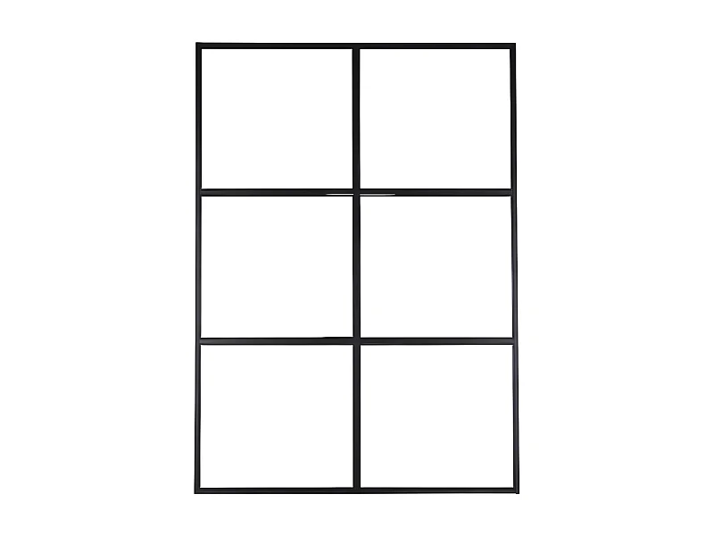 Cloison de Séparation "Leif" 150x210cm Noir