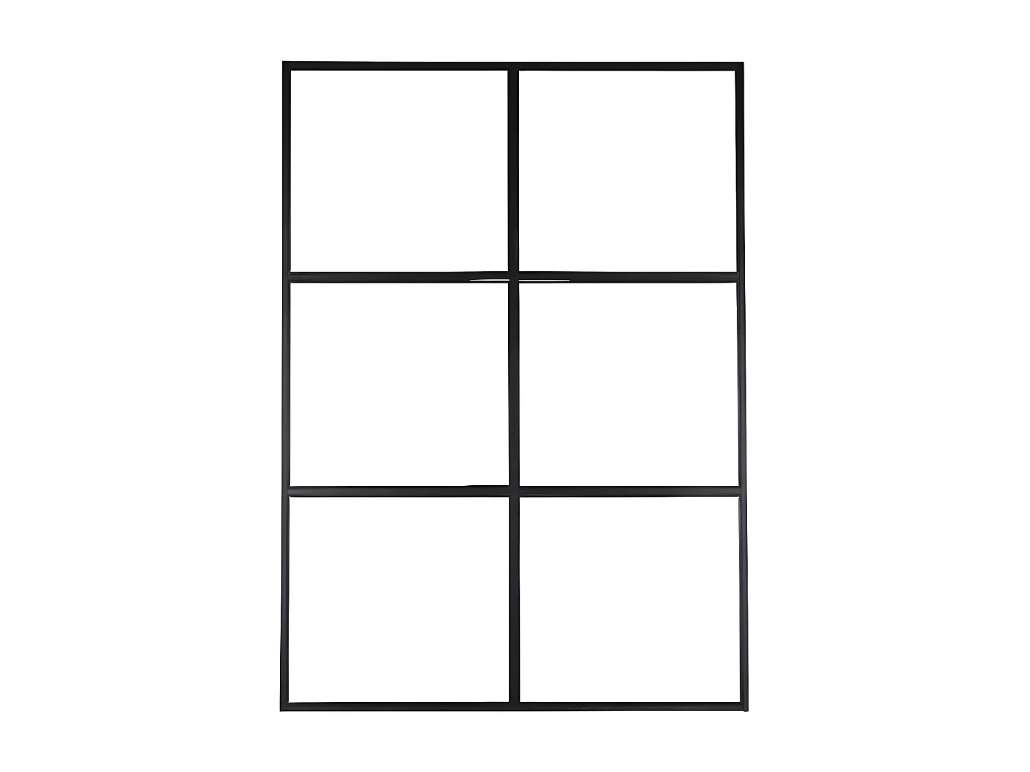 Cloison de Séparation "Leif" 150x210cm Noir