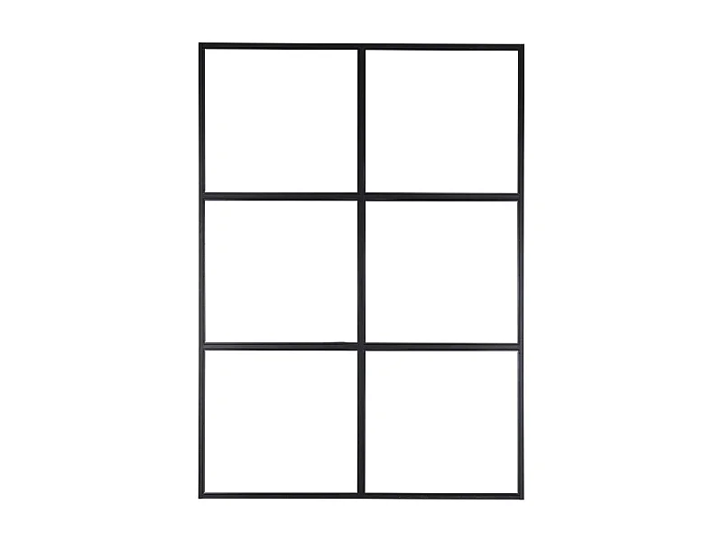 Cloison de Séparation "Leif" 150x210cm Noir