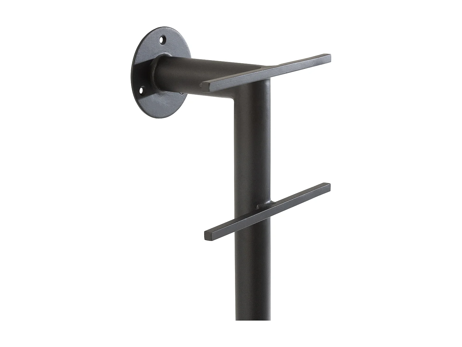 Miroir Avec Plateau en Marbre "Vivid" 185cm Blanc & Noir