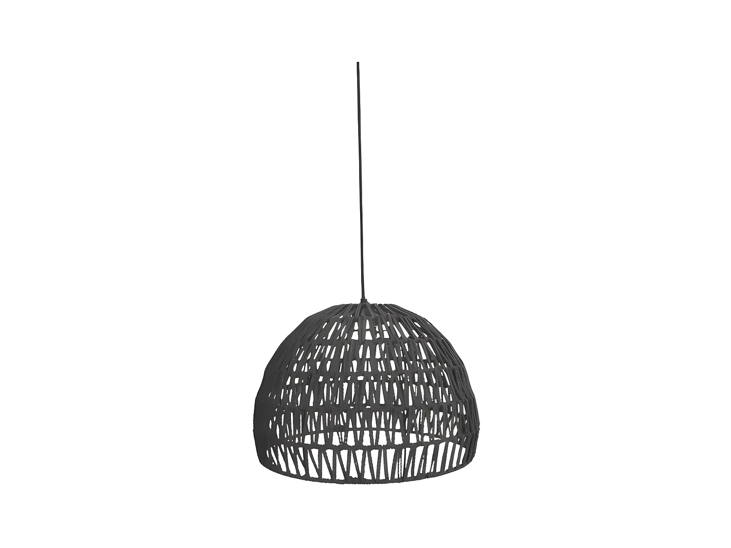 Suspension Corde - Noir - Tissu - L