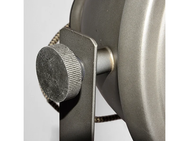 Lampe de table Tuk-Tuk - Gris - Métal