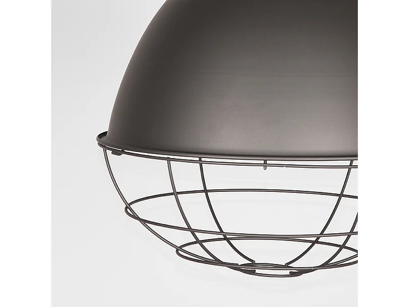 Lámpara colgante Basket - Acero quemado - Metal - M