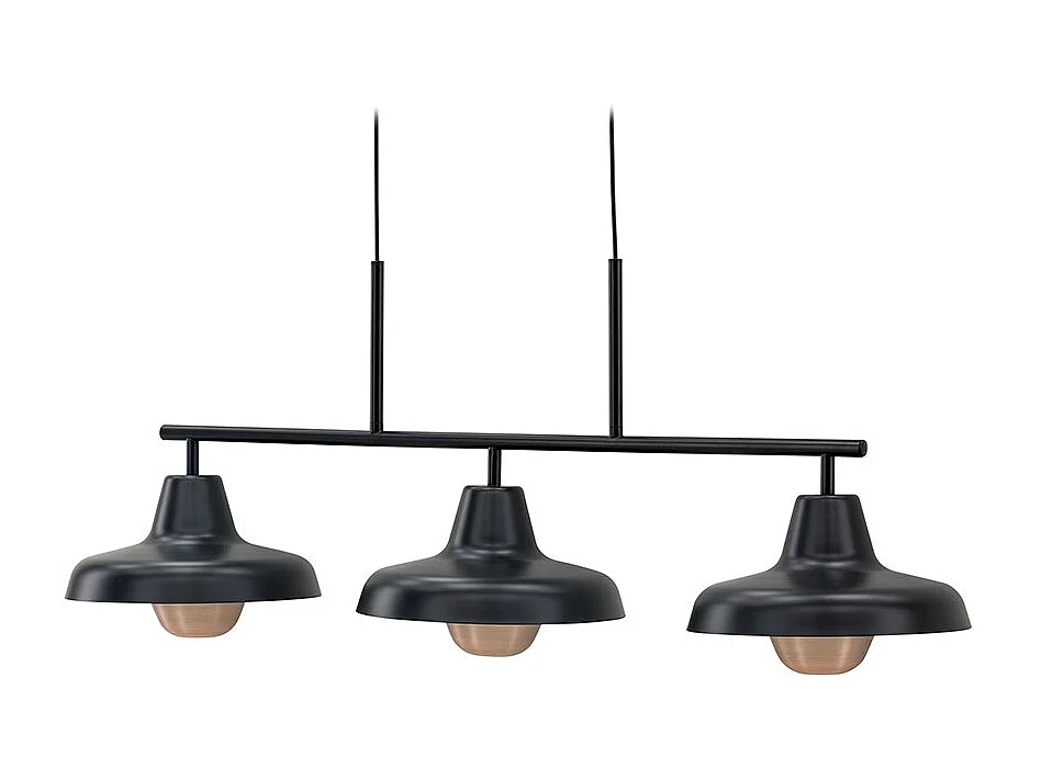 Stöten hanglamp zwart.