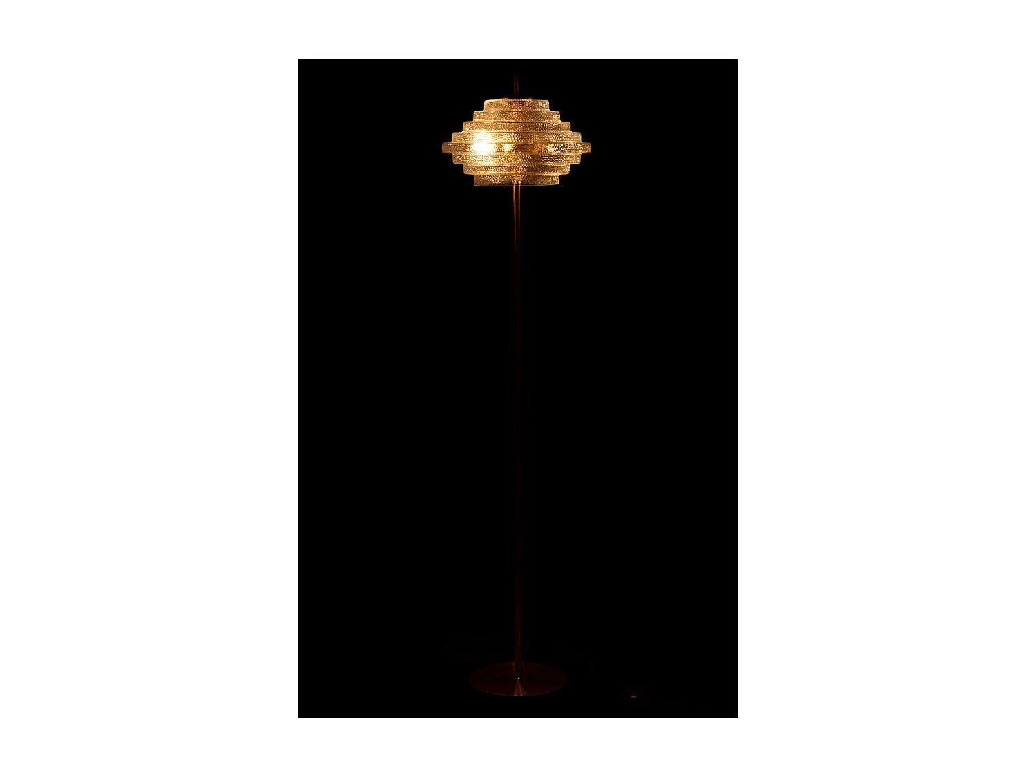 Lampadaire Design "Merla" 154cm Transparent