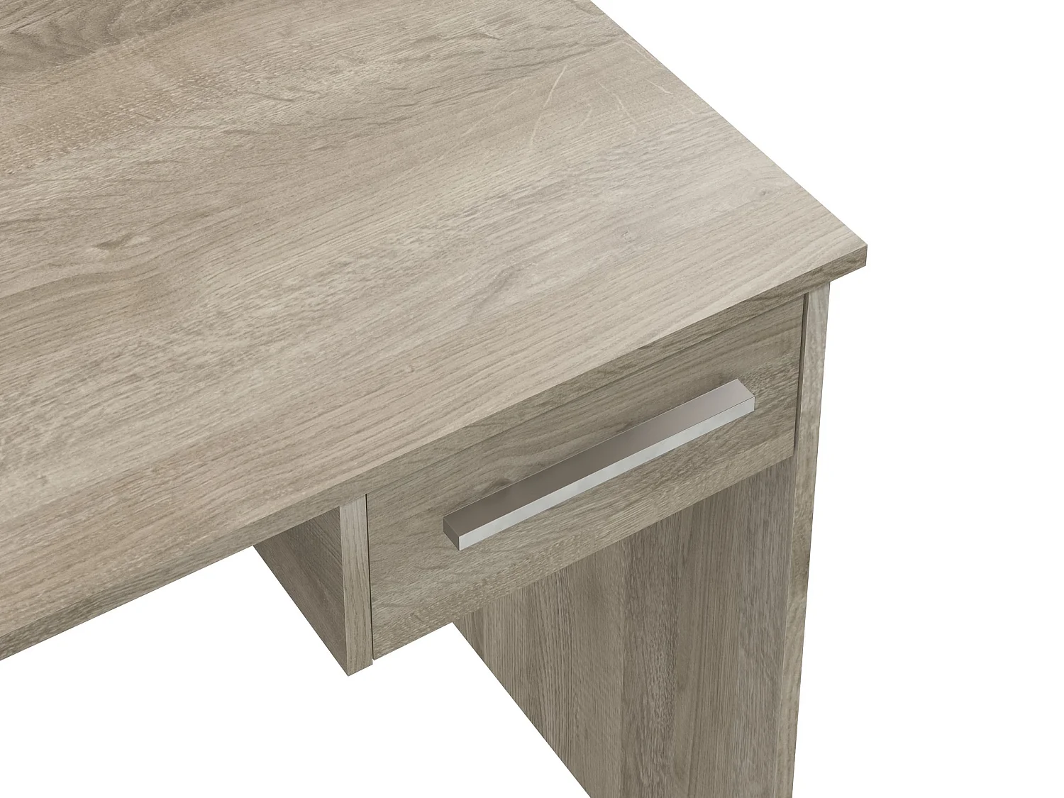 Bureau SAME 1 tiroir 90x50x74 cm chêne TALESA