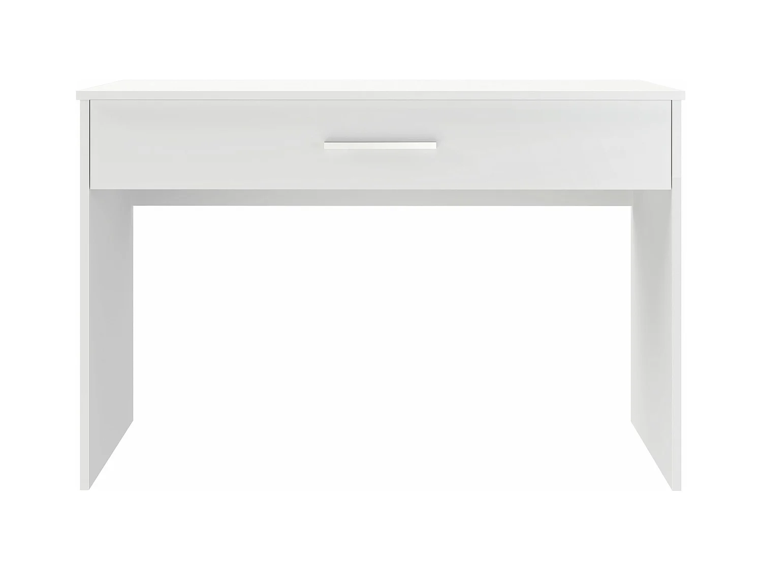 Bureau SAME 1 grand tiroir 110x56x81 cm blanc TALESA