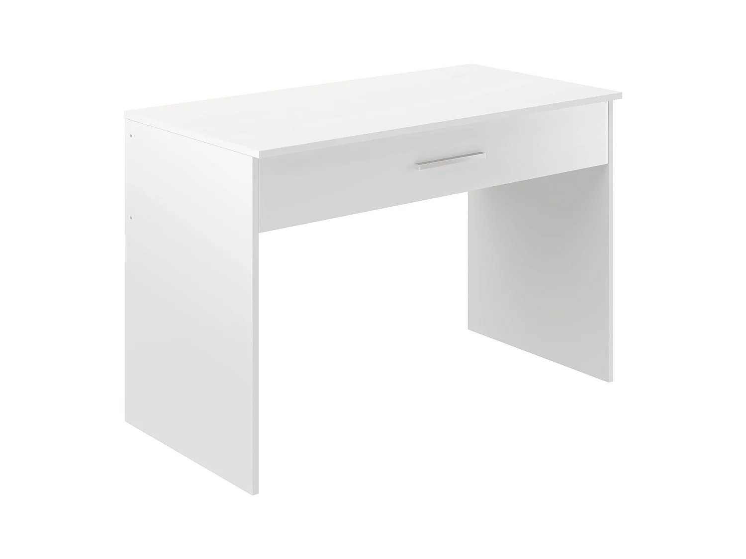 Bureau SAME 1 grand tiroir 110x56x81 cm blanc TALESA