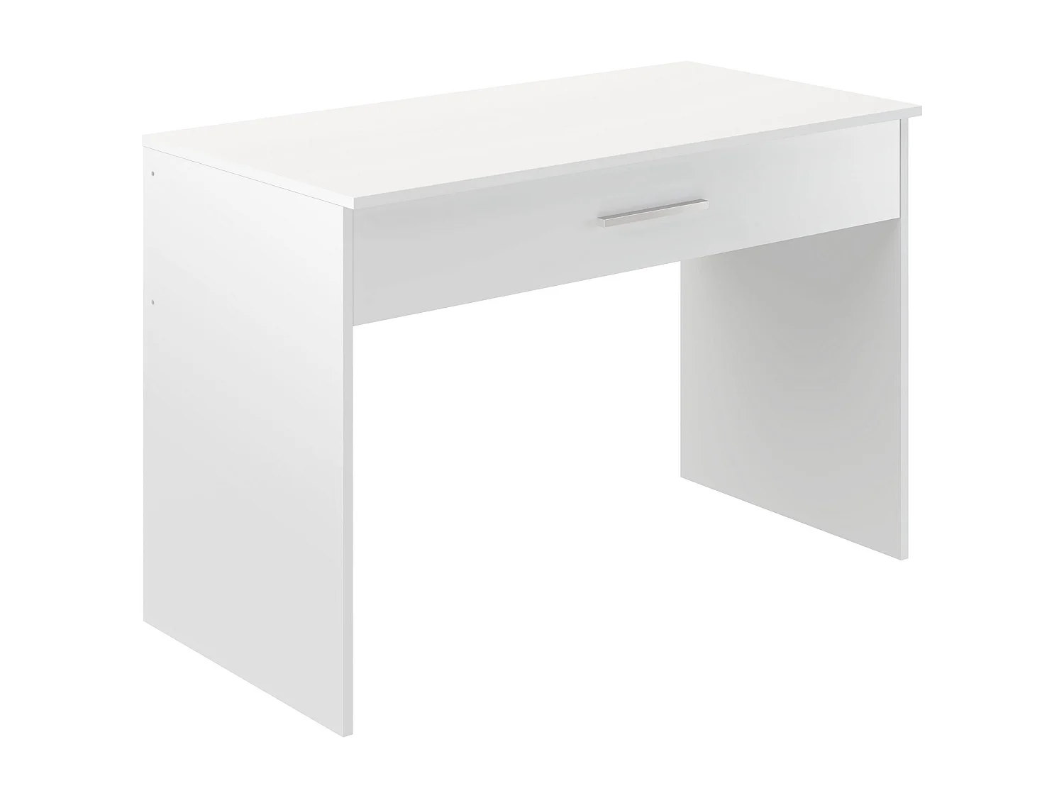 Bureau SAME 1 grand tiroir 110x56x81 cm blanc TALESA