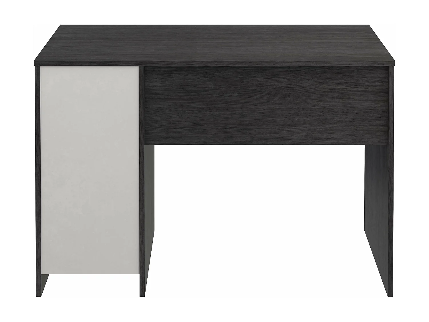 Bureau SAME 3 tiroirs 110x56x74 cm chêne gris cendré TALESA
