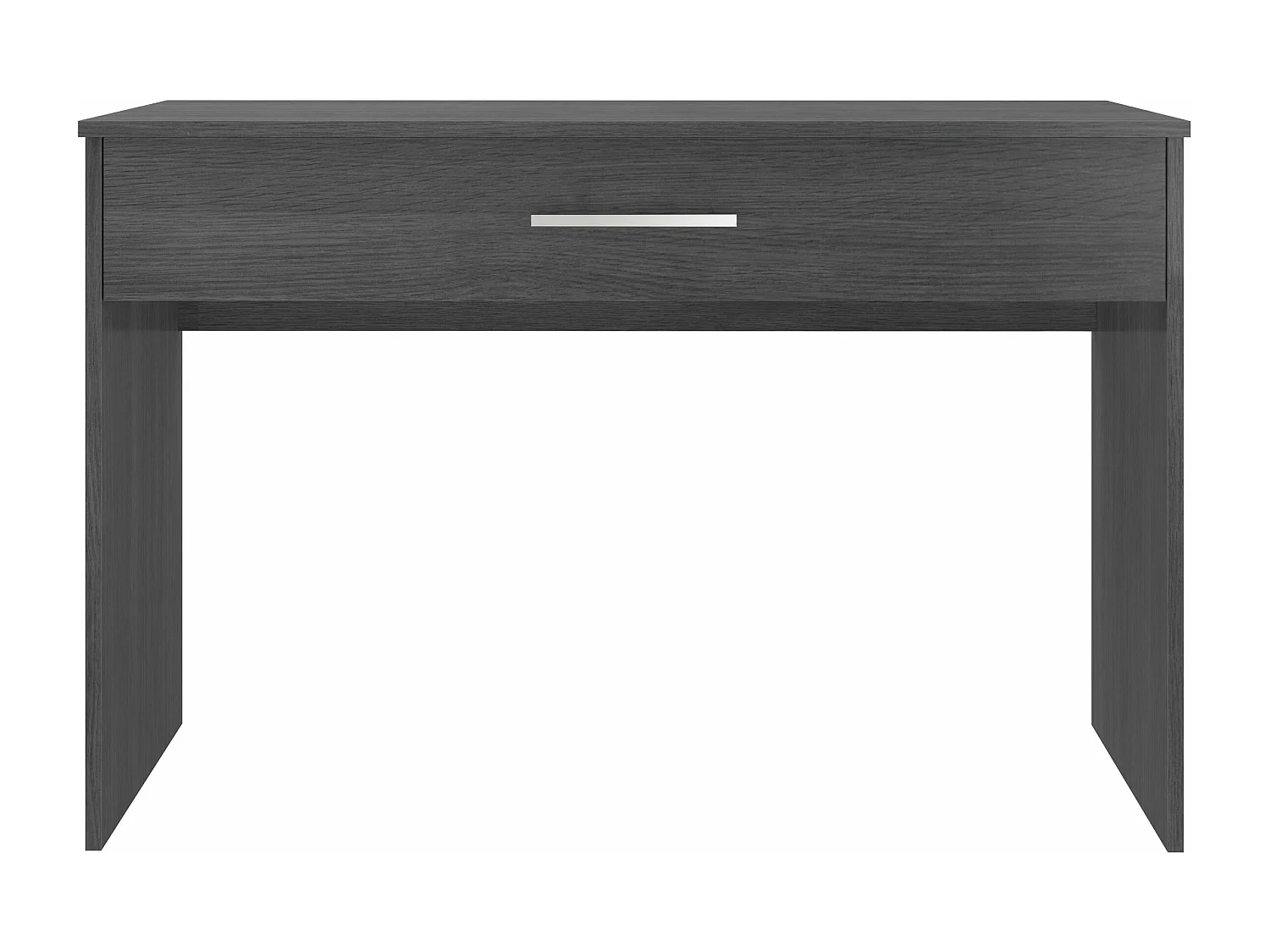 Bureau SAME 1 grand tiroir 110x56x81 cm chêne gris cendré TALESA