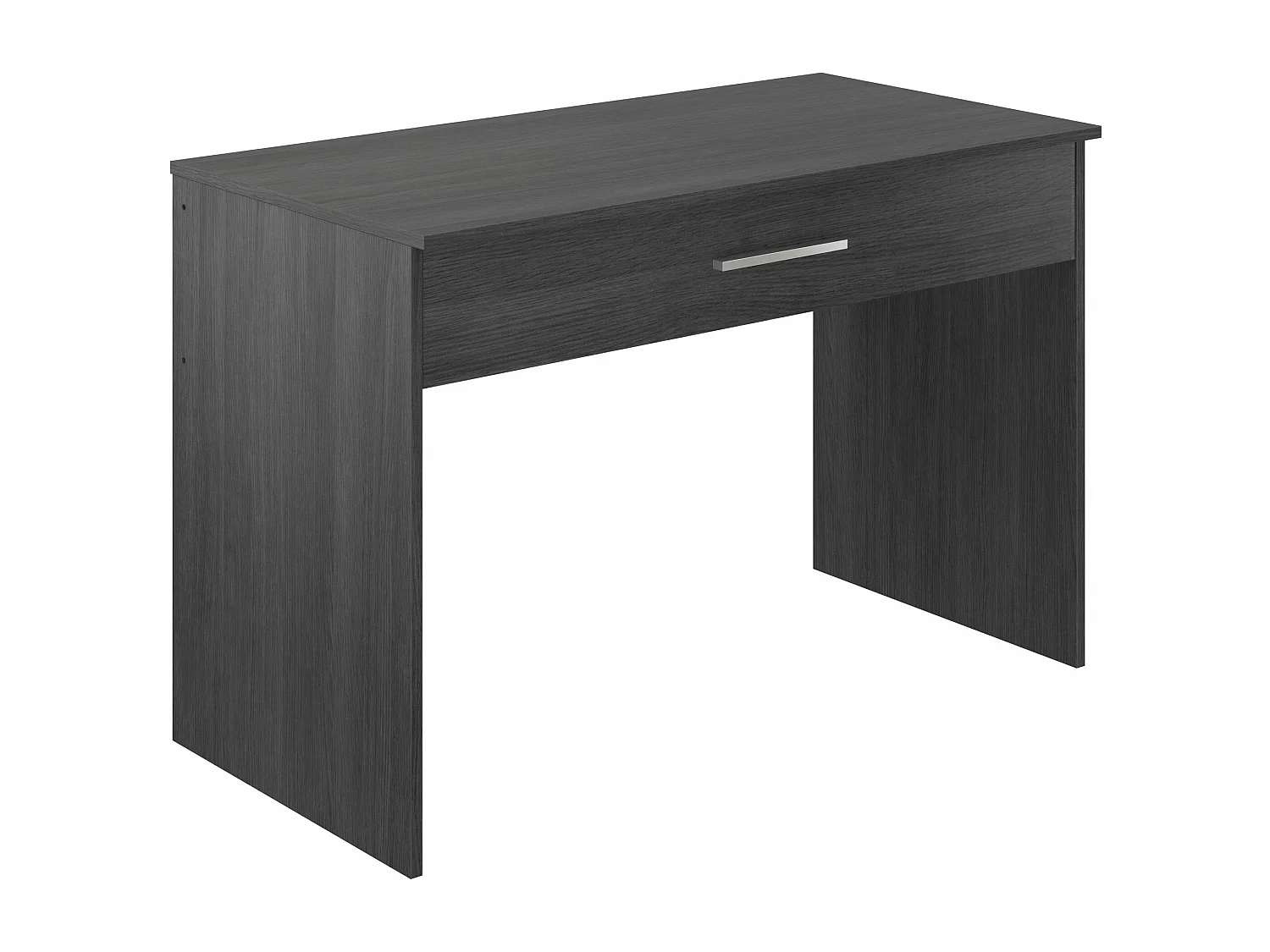 Bureau SAME 1 grand tiroir 110x56x81 cm chêne gris cendré TALESA