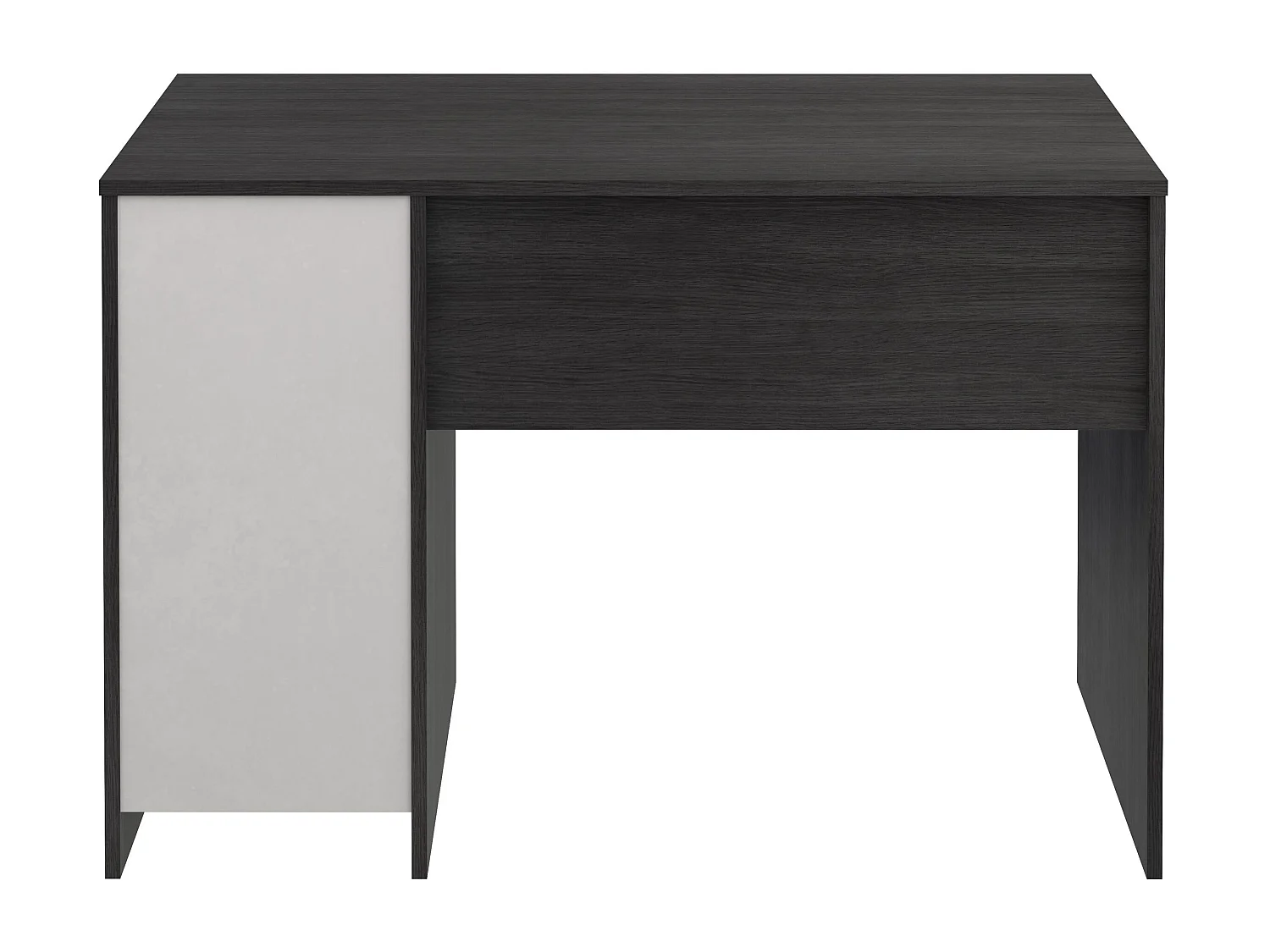 Bureau SAME 4 tiroirs 110x56x74 cm chêne gris cendré TALESA