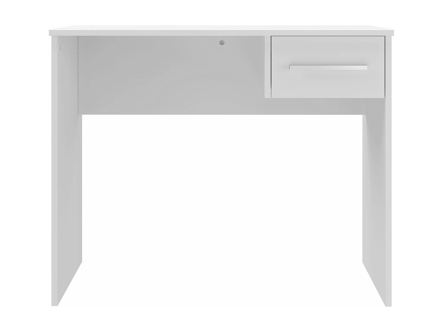 Bureau SAME 1 tiroir 90x50x74 cm blanc TALESA