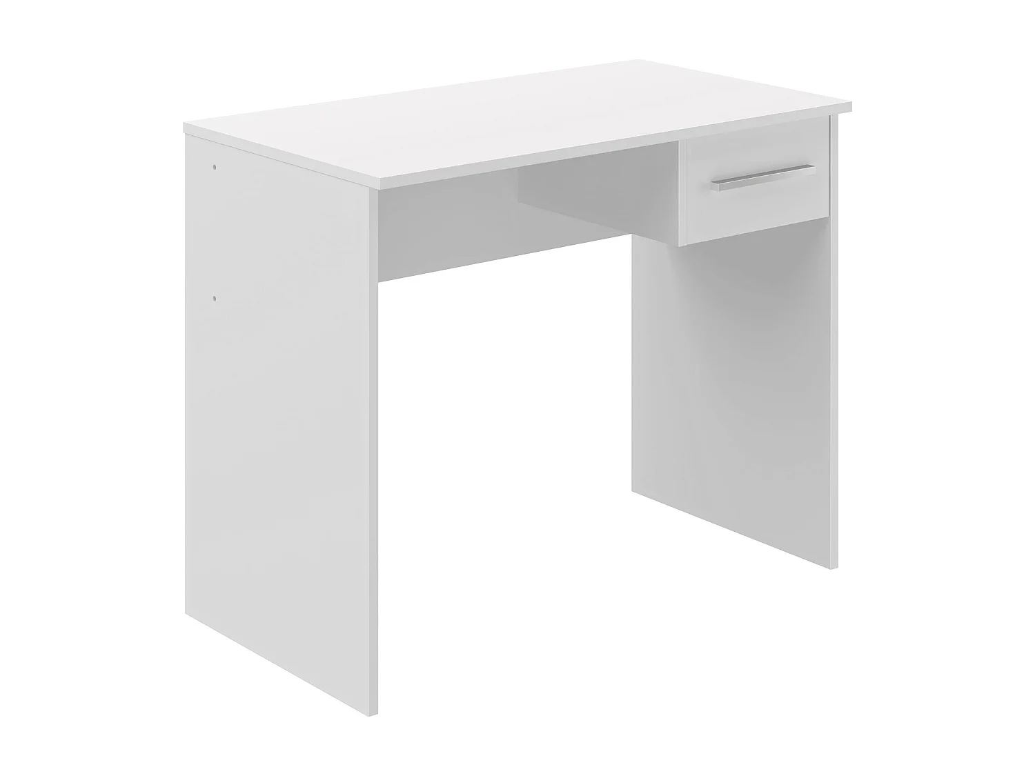 Bureau SAME 1 tiroir 90x50x74 cm blanc TALESA