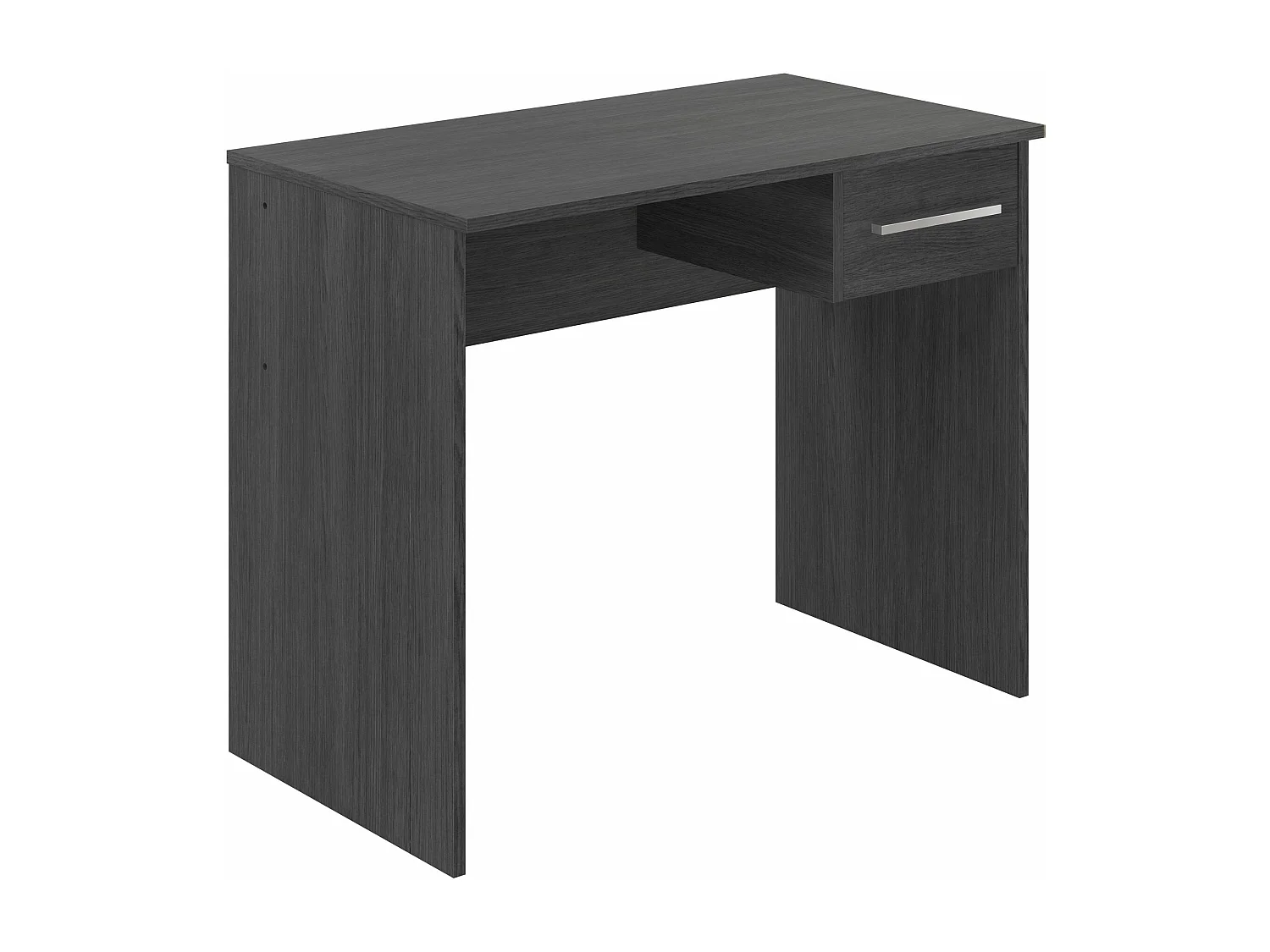 Bureau SAME 1 tiroir 90x50x74 cm chêne gris cendré TALESA