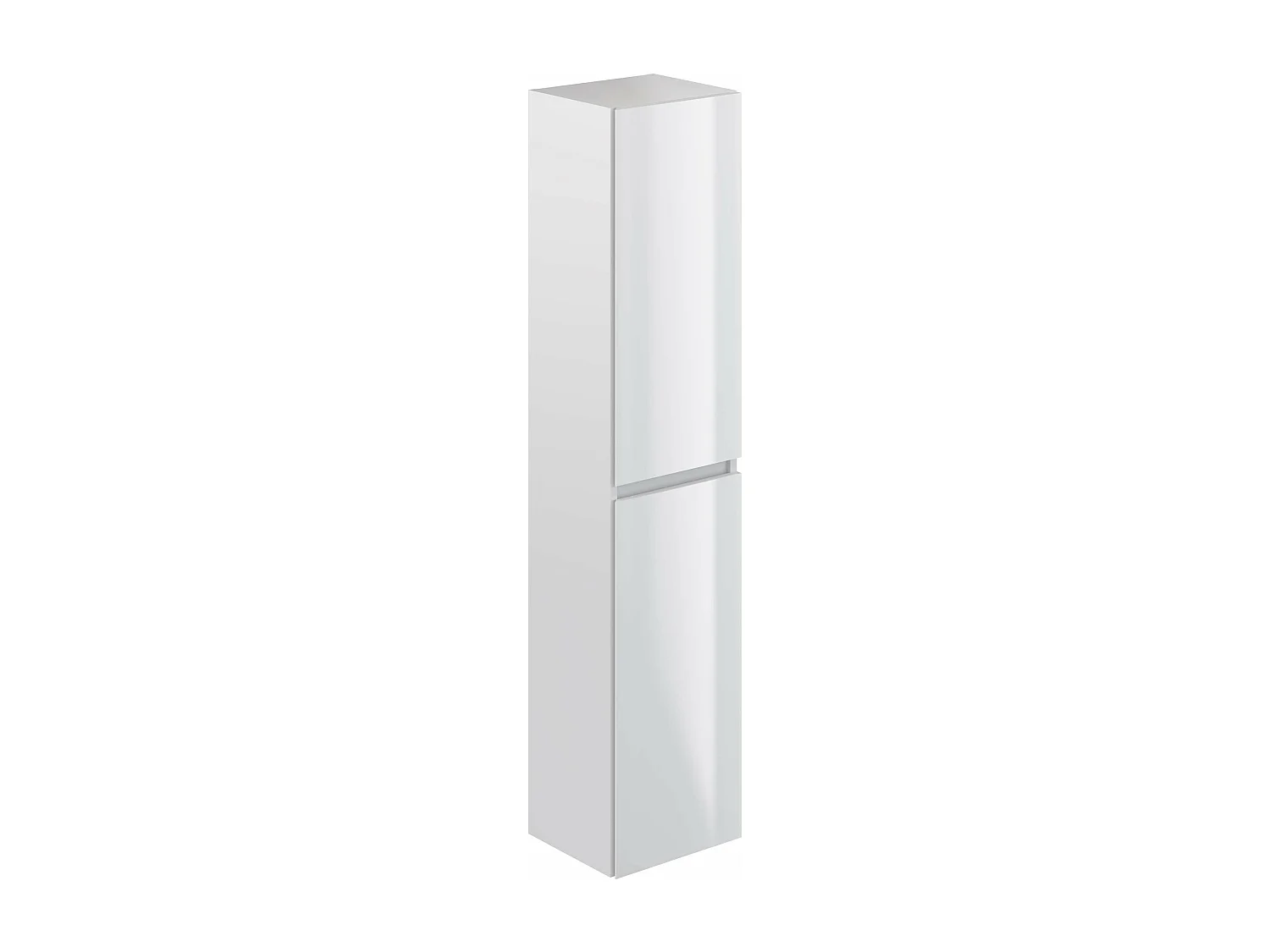 Colonne de salle de bain NELI 2 portes 140x30x27 cm blanc T-BATH
