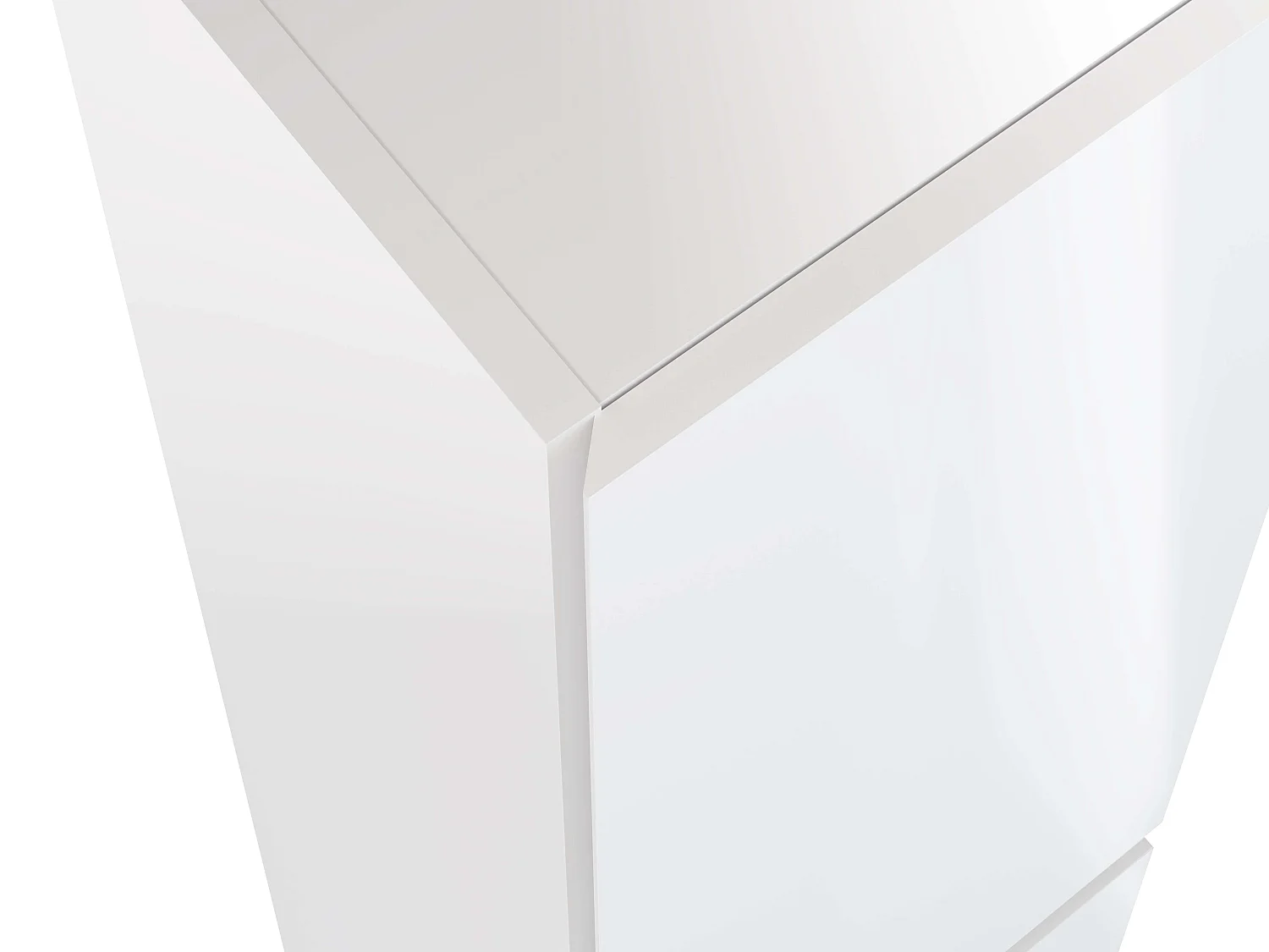 Colonne de salle de bain NELI 2 portes 140x30x27 cm blanc T-BATH