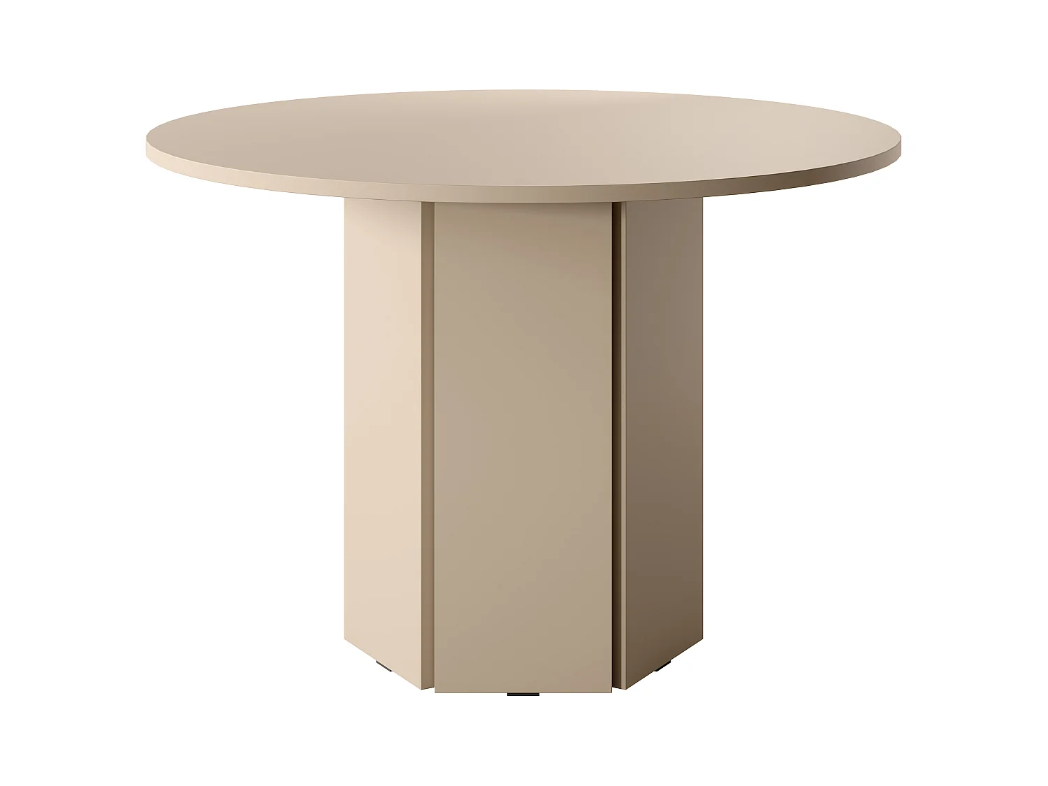 Table ronde - 110 cm - Cappuccino - HEXA