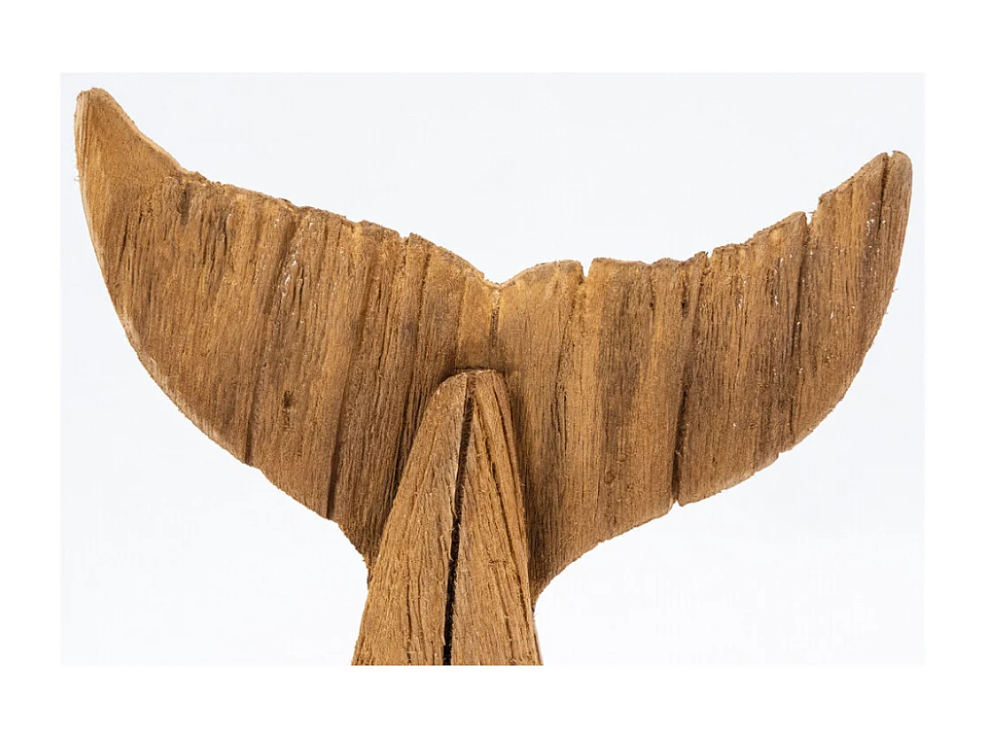 Queue de baleine en bois recyclé Petit modèle