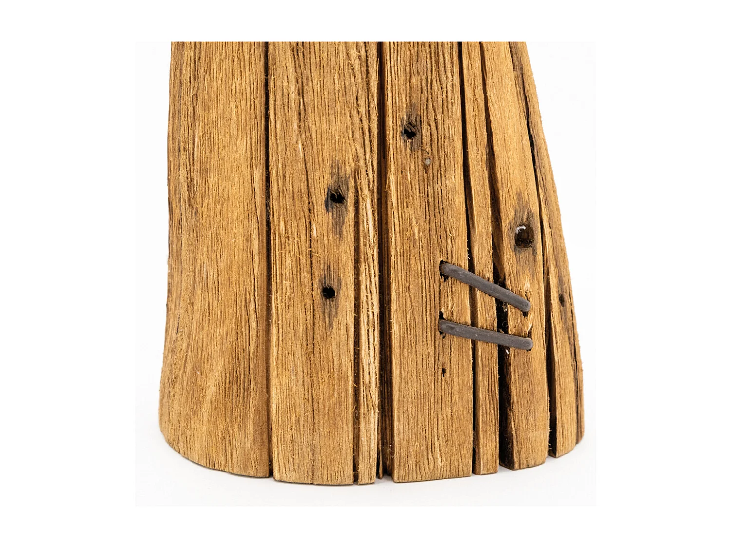 Queue de baleine en bois recyclé Grand modèle