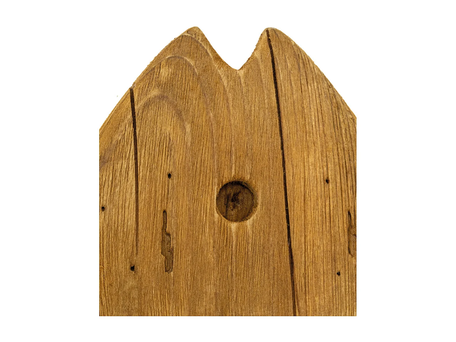 Miroir poisson en bois recyclé Petit modèle