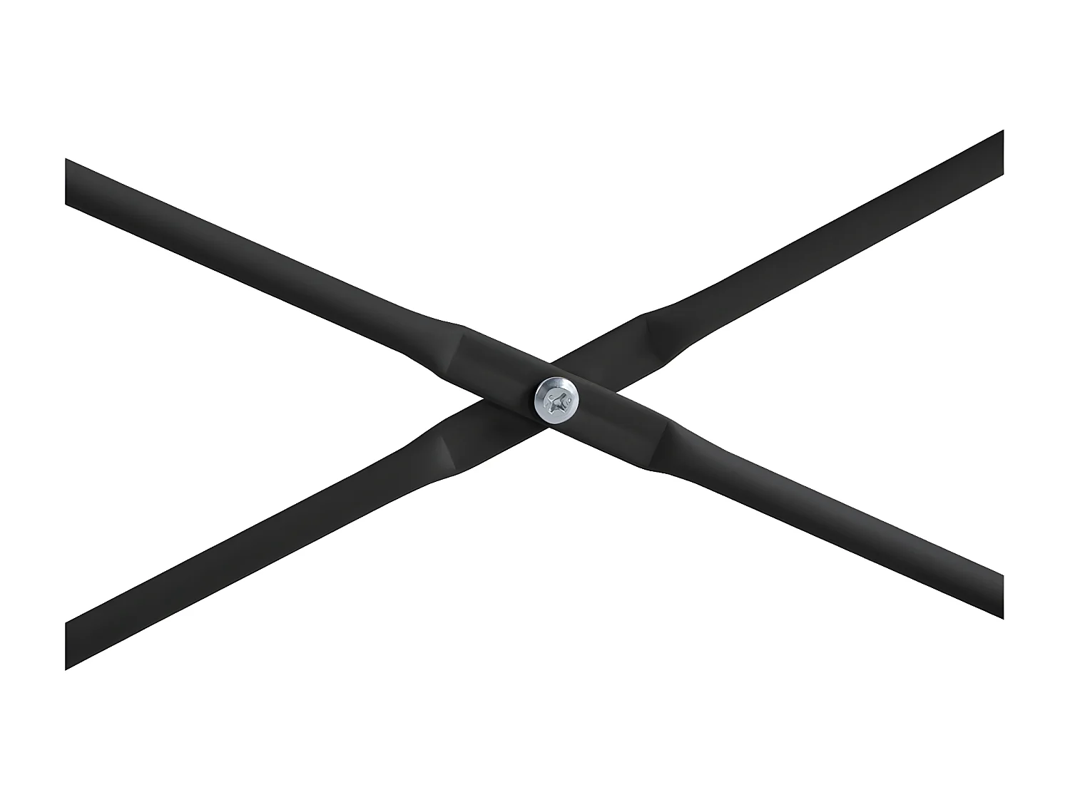 Secretária de computador 110x60x138 cm contraplacado preto