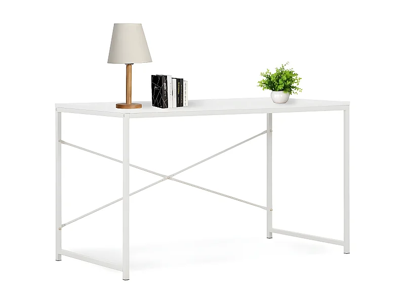 Escritorio para ordenador blanco 120x60x70 cm