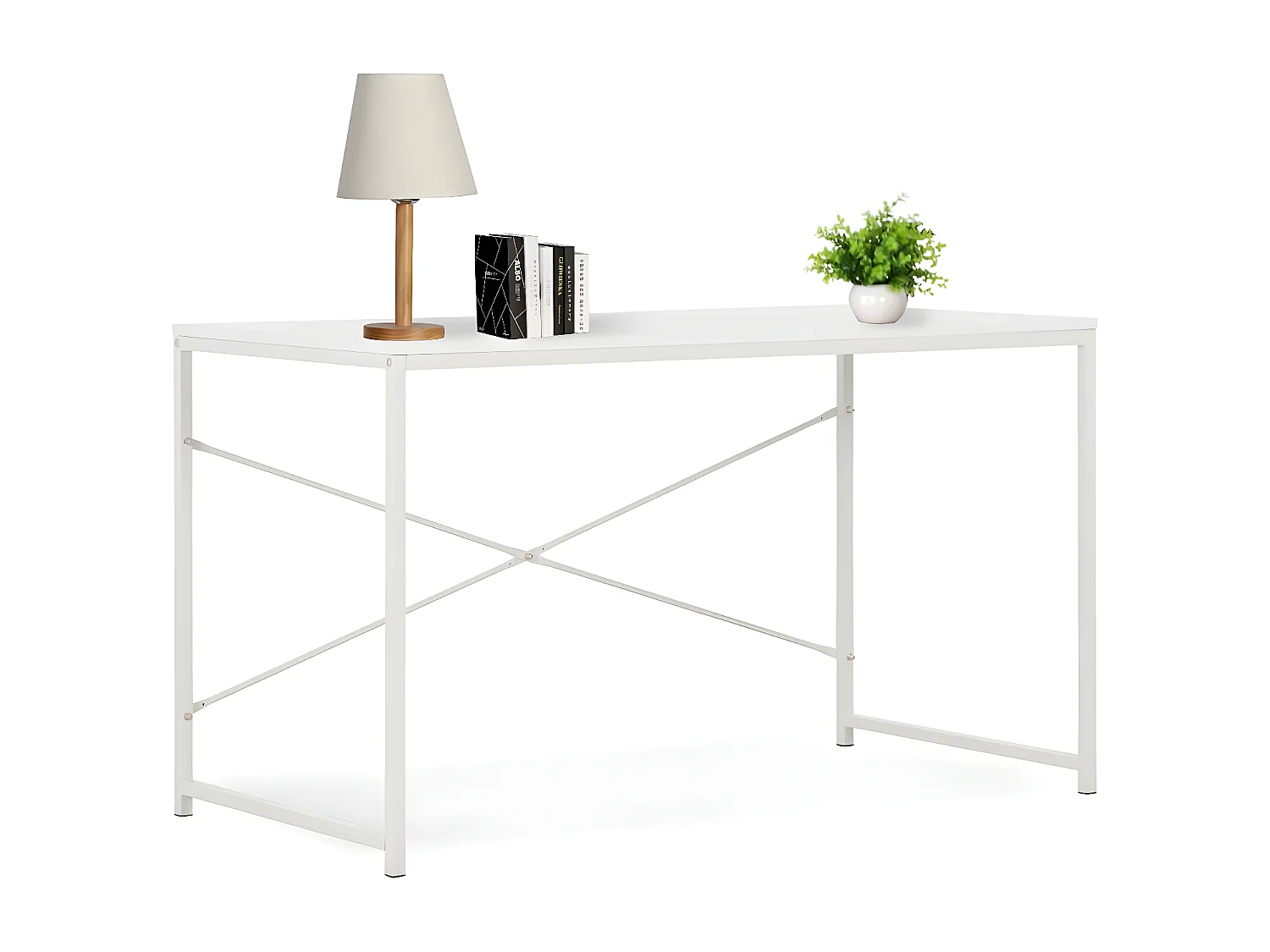 Escritorio para ordenador blanco 120x60x70 cm