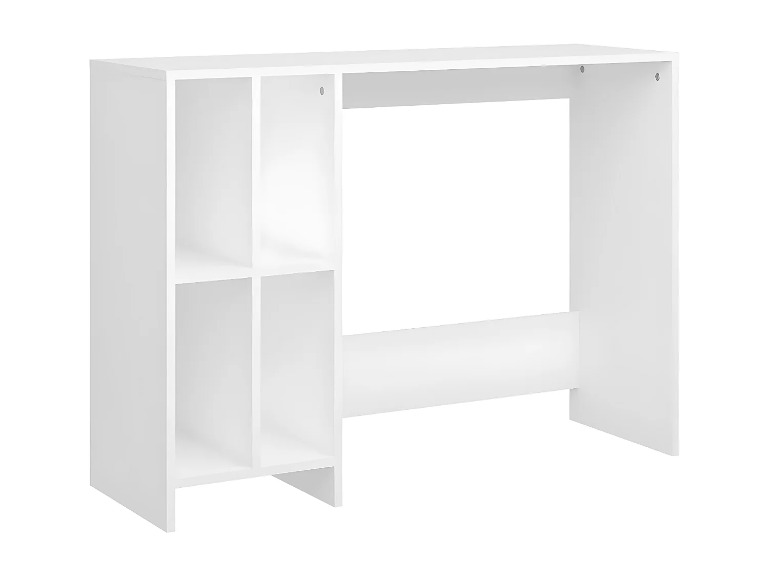 Bureau d'ordinateur portable Blanc 102,5x35x75 cm Aggloméré