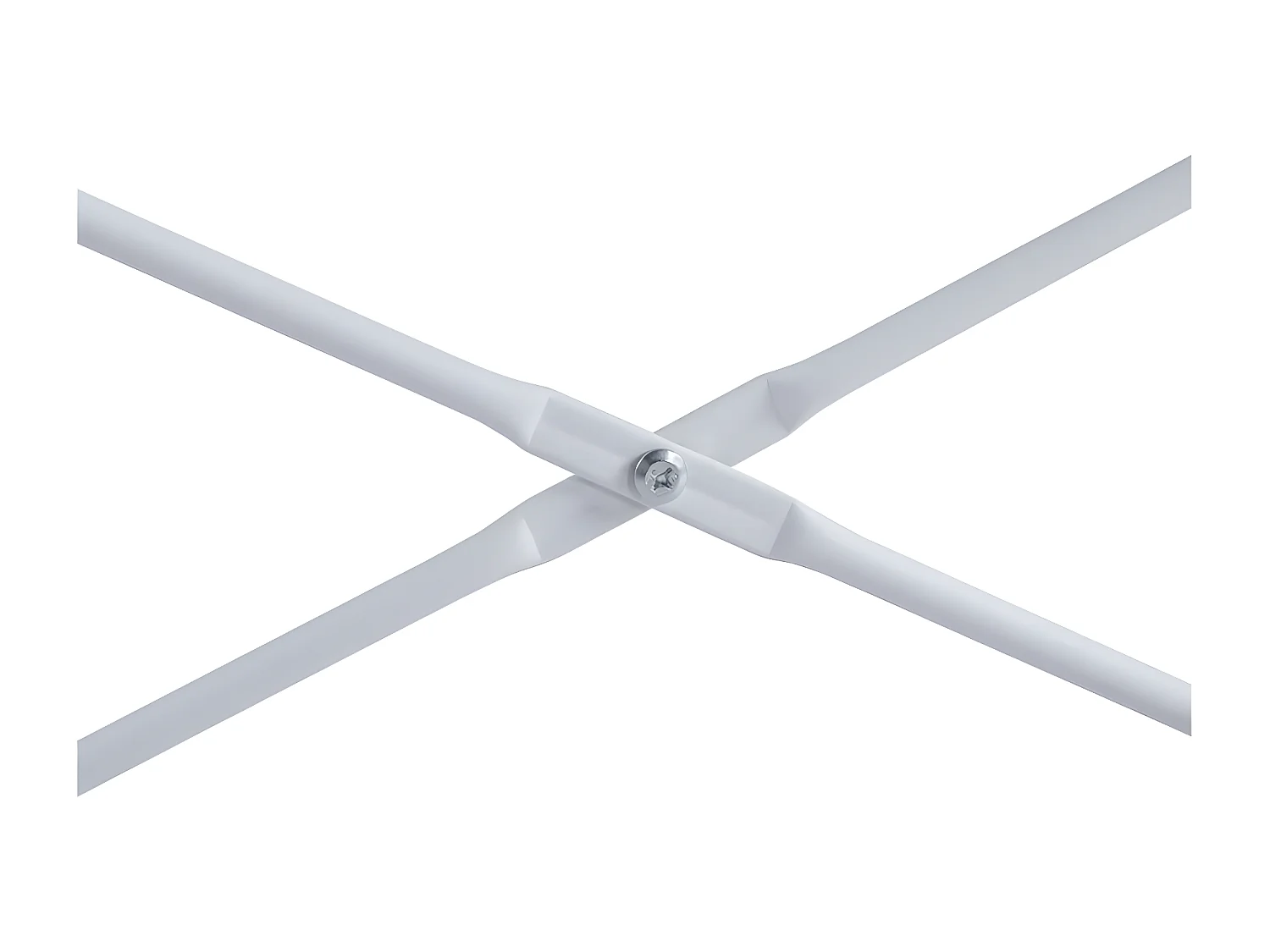 Secretária de computador 110x60x138 cm contraplacado branco