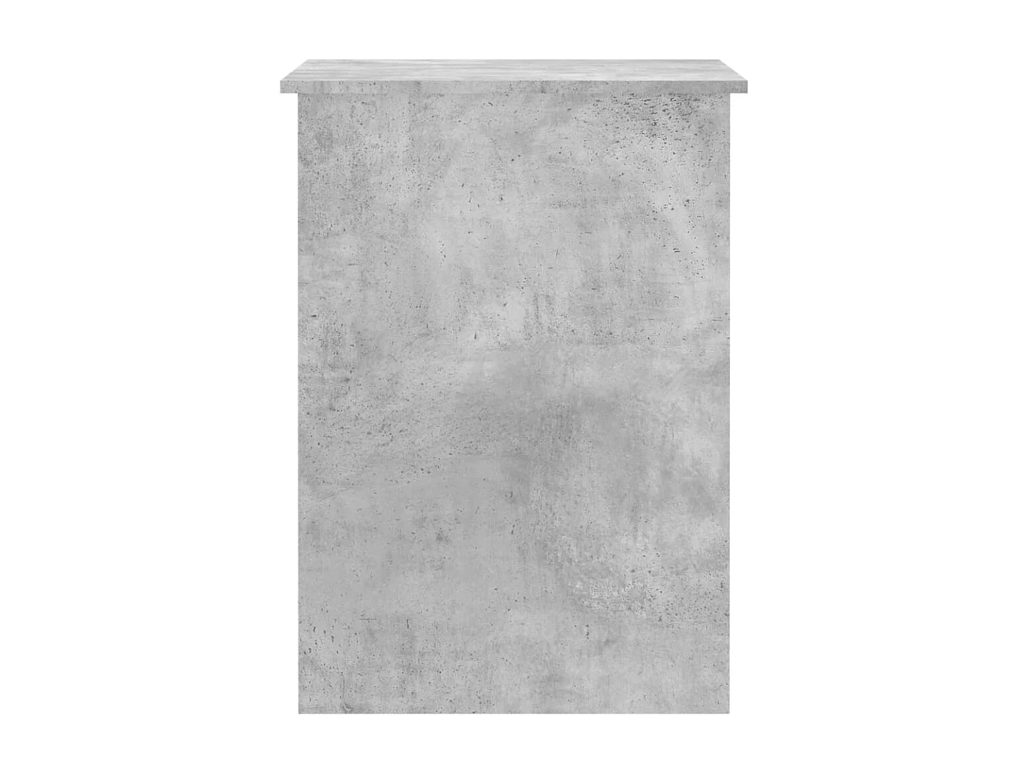 Bureau Gris béton 100x55x75 cm Bois d'ingénierie