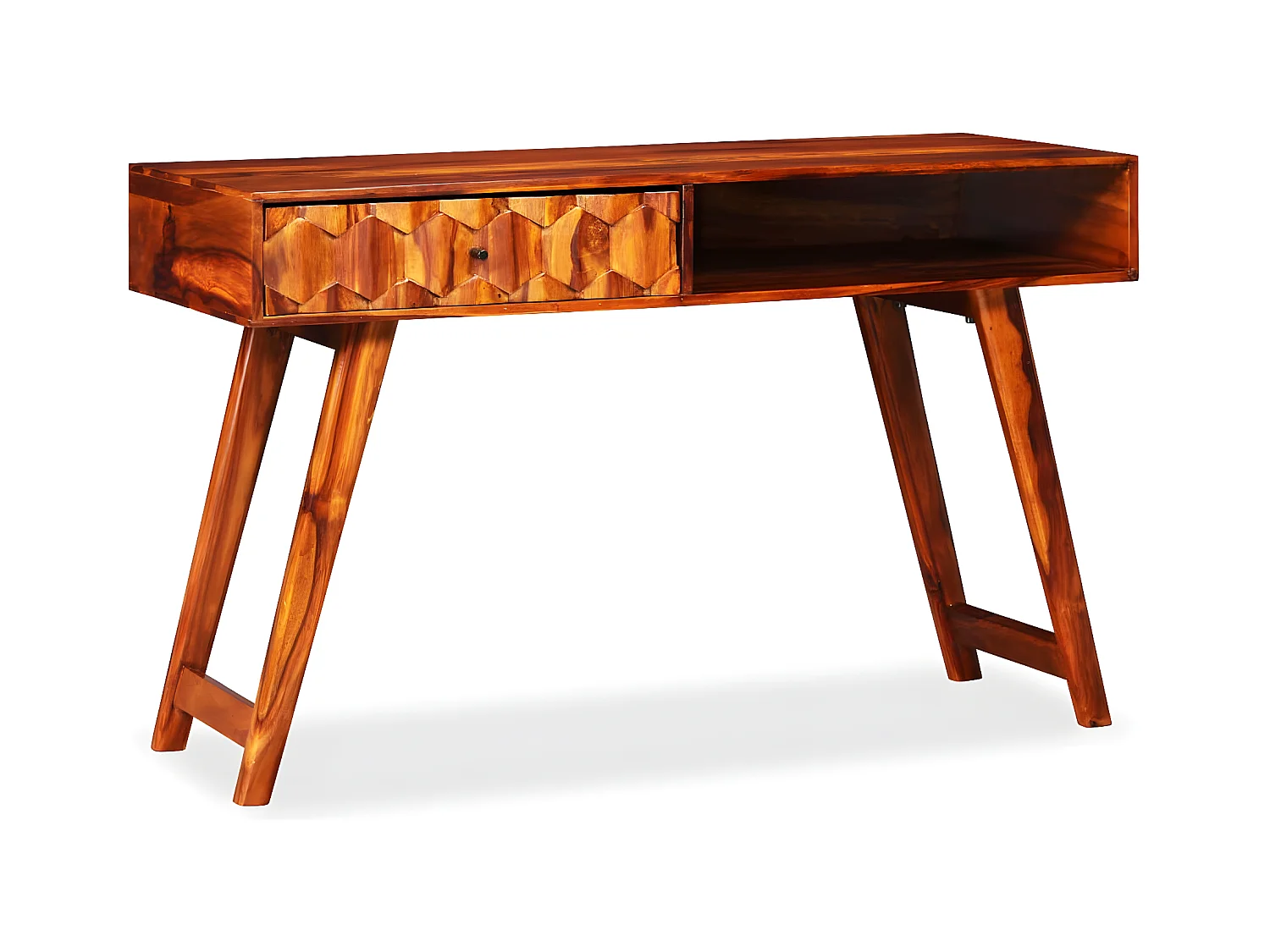 Bureau Bois massif de Sesham 118 x 50 x 76 cm