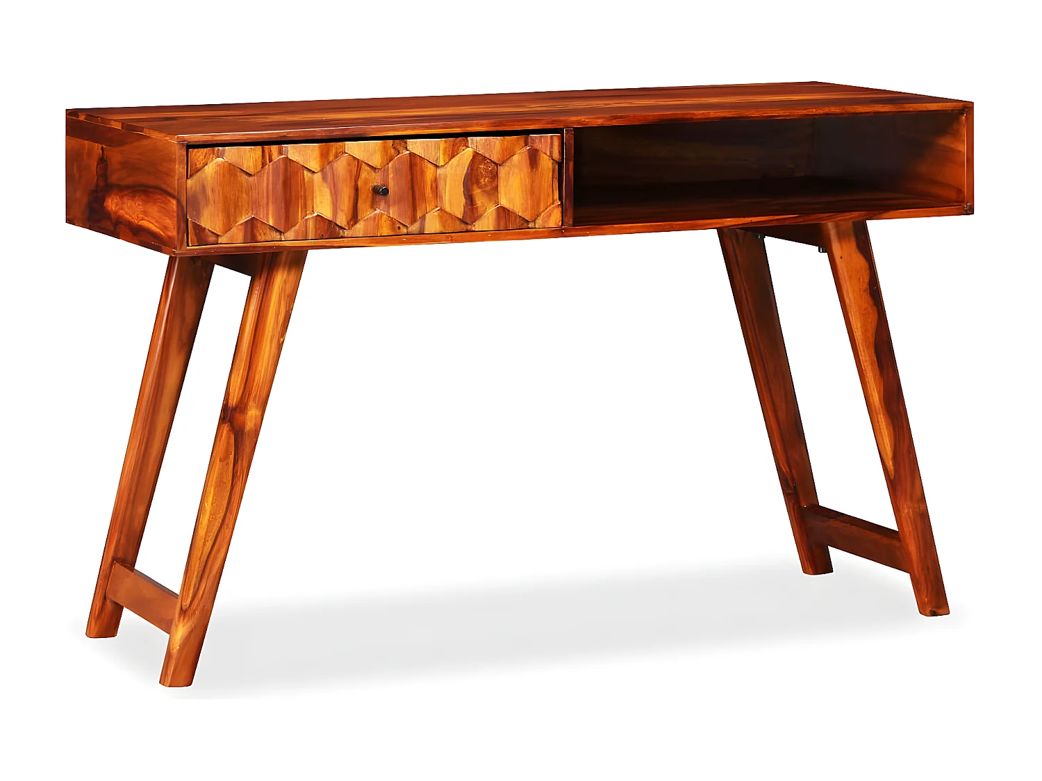 Bureau Bois massif de Sesham 118 x 50 x 76 cm